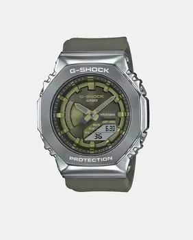 GM Series GM-S2100-3AER Женские часы из зеленой резины Casio, зеленый