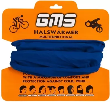 Грелка хлопковая GMS Cotton для шеи, синий