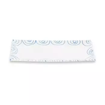 Gmundner Ceramic Blue Flamed, прямоугольная тарелка (36x15см) Sonstige Verlage