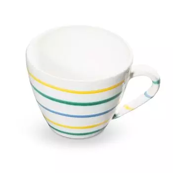 Gmundner Керамическая чашка для капучино с цветным пламенем 0,16 литра Sonstige Verlage