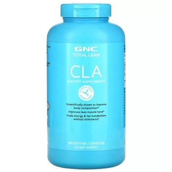 GNC Total Lean конъюгированная линолевая кислота, 180 капсул