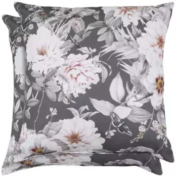 GO-DE декоративная подушка "Декоративная подушка Клара" 48х48х15 см, серый