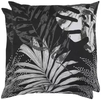 GO-DE декоративная подушка "Декоративная подушка Клара" 48х48х10 см, черный