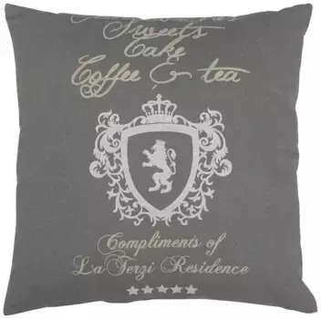 GO-DE декоративная подушка "Монако" 50х50 см, серый