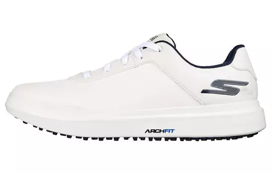 Go Golf Кроссовки для гольфа мужские низкие белые/королевские синие Skechers