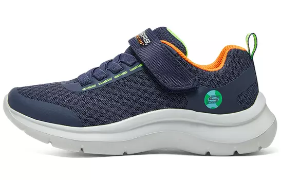 Go Run 400 Детские кроссовки Детские низкие темно-синие Skechers, цвет Navy