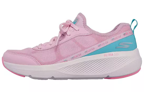 GO RUN Elevate Lifestyle Кроссовки женские с низким верхом розовые/синие/белые Skechers