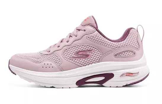 GO RUN Кроссовки для повседневной носки женские с низким верхом розового цвета Skechers