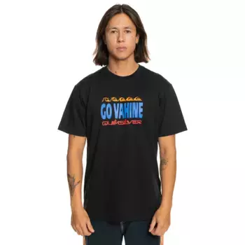 Go Vahine Quiksilver мужская футболка, чёрный