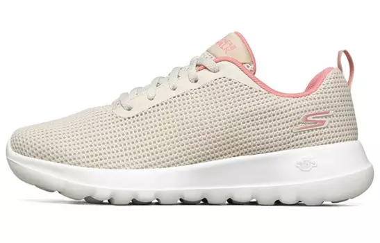 GO WALK 1 Кроссовки Lifestyle женские с низким верхом бежевые/белые/розовые Skechers