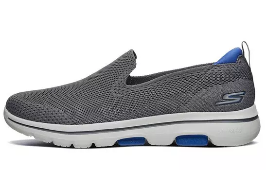Go Walk 5 Кроссовки для мужчин с низким верхом, угольно-серые Skechers