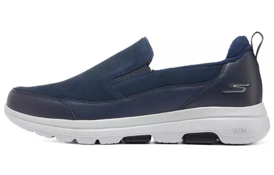 Go Walk 5 Кроссовки для мужчин с низким верхом синего цвета Skechers