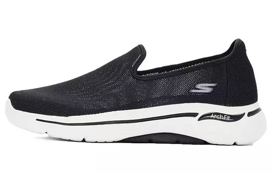 Go Walk 5 Slip-on Shoes Men Low-top Black Skechers