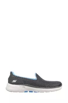 GO WALK 6 туфель с большими туфлями Skechers, серый