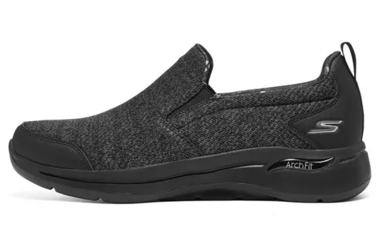 Go Walk Arch Fit Кроссовки для жизни Мужские низкие черные Skechers