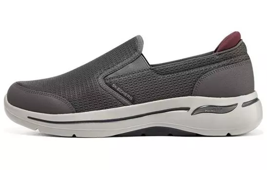 Go Walk Arch Fit Lifestyle Кроссовки мужские с низким верхом коричневого цвета Skechers