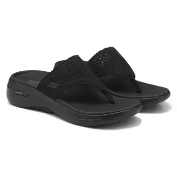 Go walk arch fit сбалансированные сандалии Skechers, черный