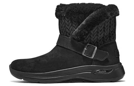 Go Walk Arch Fit зимние ботинки женские черные Skechers