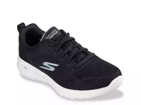 GO WALK Joy Violet Кроссовки женские Skechers, Black/White