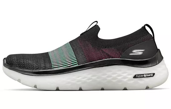 GO WALK Series Slip-on Shoe женские низкие черные/многоцветные Skechers