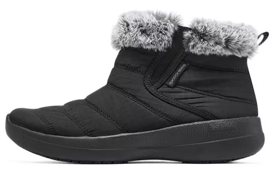 GO WALK Stability Snow Boots женские черные/серые Skechers