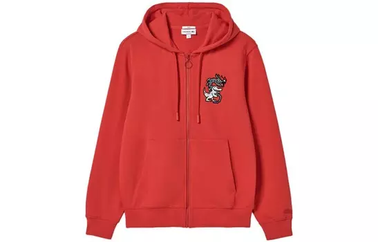 Год Дракона Китайский Новый год Серия Толстовка Унисекс Красный Lacoste, красный