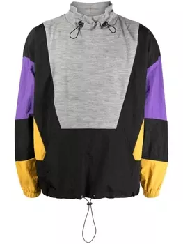 God'S Masterful Children толстовка в стиле колор-блок с кулиской, черный