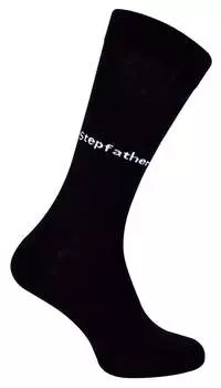 Годовщина свадьбы вечеринка носки отчим Sock Snob, черный