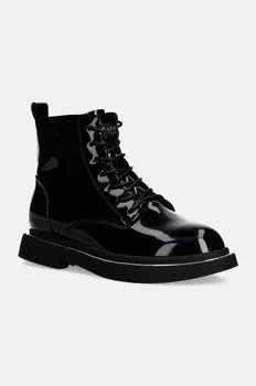 GOE кожаные ботильоны, черный