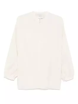 Гофрированная туника Studio Nicholson, нейтральный