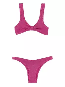 Гофрированное бикини ROTATE BIRGER CHRISTENSEN, розовый