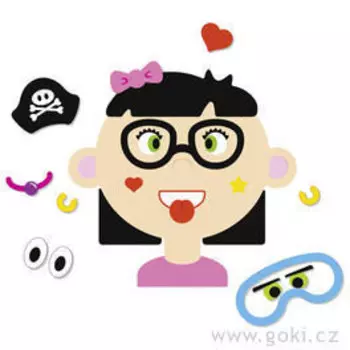 Гоки, магнитная игра Девушка Goki