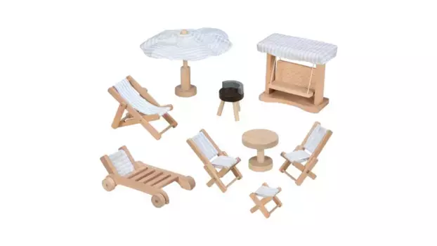 Goki Садовая мебель для куклы