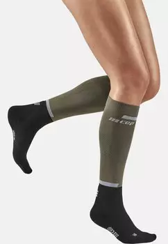 Гольфы COMPRESSION THE RUN CEP, цвет olive black