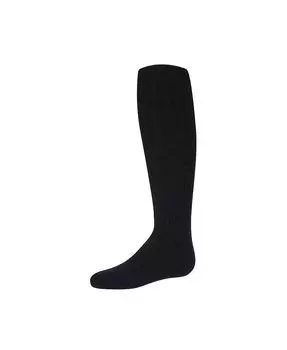 Гольфы для девочек из смеси хлопка и толстой вязки «косичка» MeMoi, черный