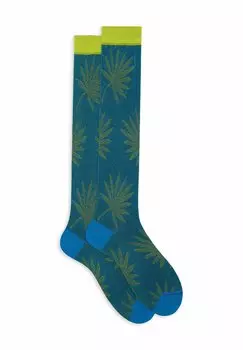 Гольфы LEAF MOTIF Gallo, синий