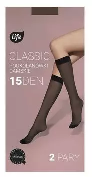 Гольфы Life Natural 15 DEN, 1 шт