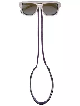 Gold And Wood солнцезащитные очки 'Ashbury', коричневый