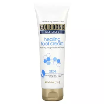 Gold Bond, Ultimate, заживляющий крем для ног, 113 г (4 унции)