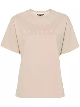 Goldbergh футболка Ruth с круглым вырезом, нейтральный цвет