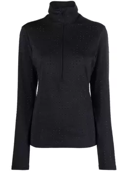 Goldbergh лыжный топ со стразами, черный