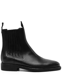 Golden Goose ботинки с миндалевидным носком, черный