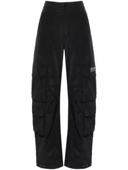 Golden Goose брюки карго из рипстопа, черный