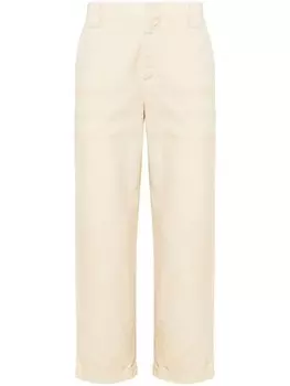 Golden Goose брюки прямого кроя, нейтральный цвет