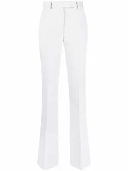 Golden Goose брюки с завышенной талией, синий