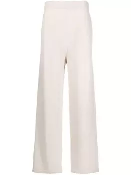 Golden Goose брюки широкого кроя, белый