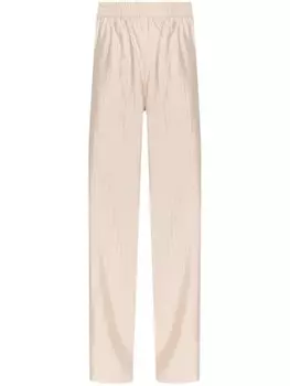 Golden Goose брюки широкого кроя, нейтральный цвет