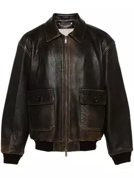 Golden Goose дубленка Louis, коричневый