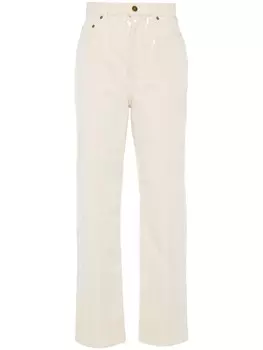 Golden Goose джинсы Kim прямого кроя, нейтральный цвет