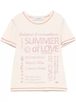 Golden Goose футболка Doris, нейтральный